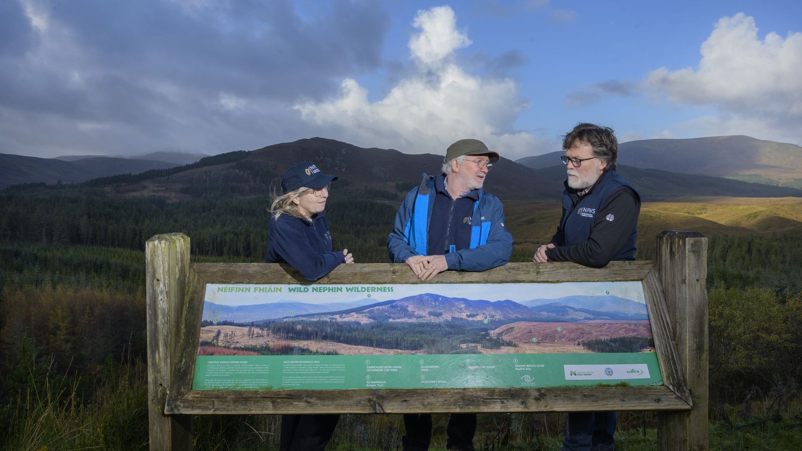 Minister Noonan and Wild Nephin National Park Colleagues