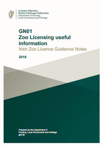 GN01 - Zoo Licensing Useful Information